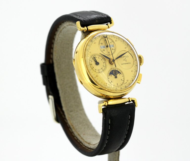 Vintage Repco Automatic Moonphase Chronograph Wristwatch