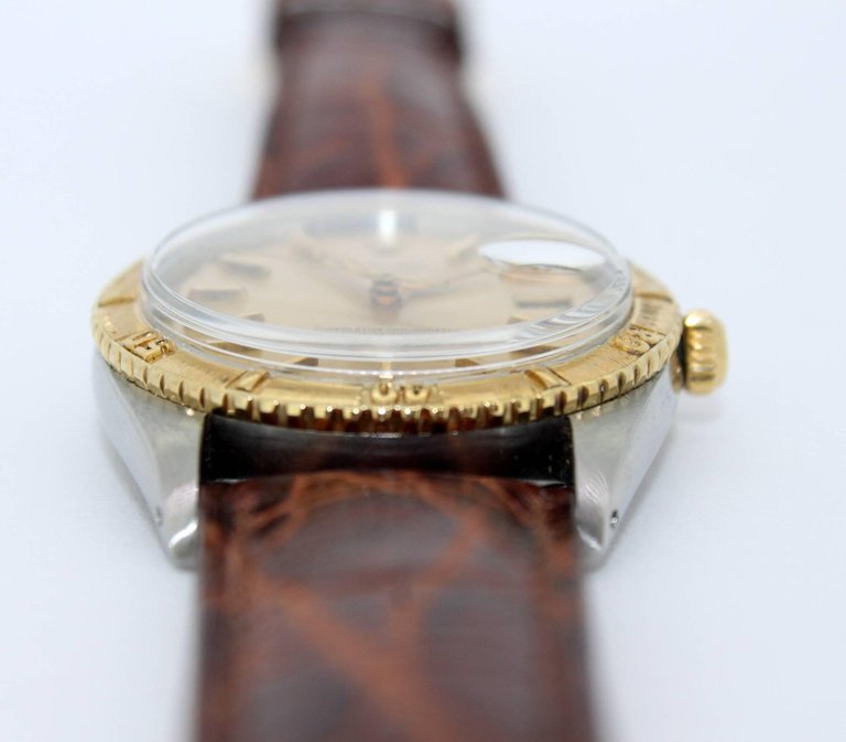 Vintage Rolex Oyster Perpetual DateJust "Thunder Bird" Turn-o-Graph Wristwatch