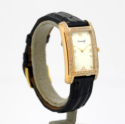 Vintage Moussaieff Le Jour Diamond Set Wristwatch