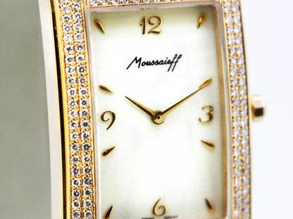 Vintage Moussaieff Le Jour Diamond Set Wristwatch
