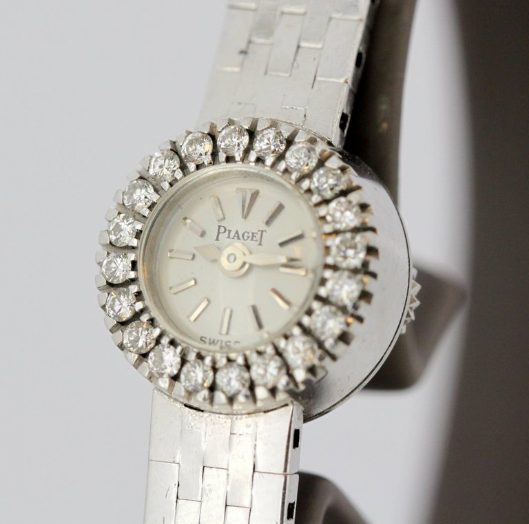 Ladies Vintage Piaget Diamond Wristwatch