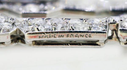 Vintage Cartier Exclusive Platinum Brooch with Diamonds