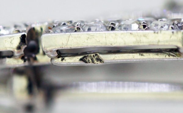 Vintage Cartier Exclusive Platinum Brooch with Diamonds