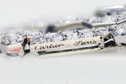 Vintage Cartier Exclusive Platinum Brooch with Diamonds