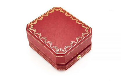 Vintage Cartier Trinity 18ct gold hoop earrings