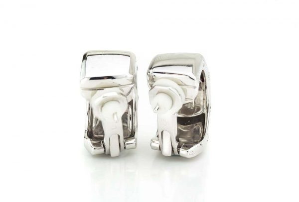 Audemars Piguet Diamond Set Clip On Earrings, 18ct White Gold