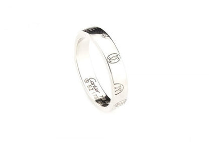 Vintage Cartier 18ct White Gold Band Ring