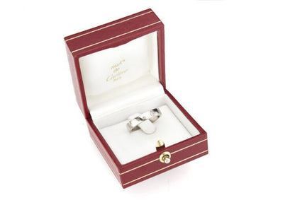 Vintage Cartier 18ct White Gold Band Ring
