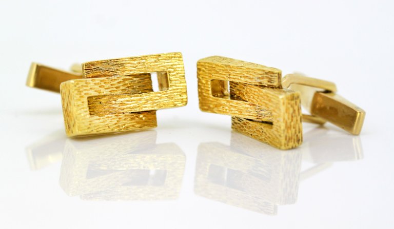 Vintage Kutchinsky Gold Cufflinks