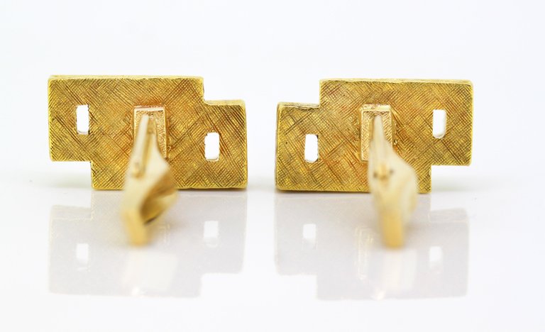 Vintage Kutchinsky Gold Cufflinks