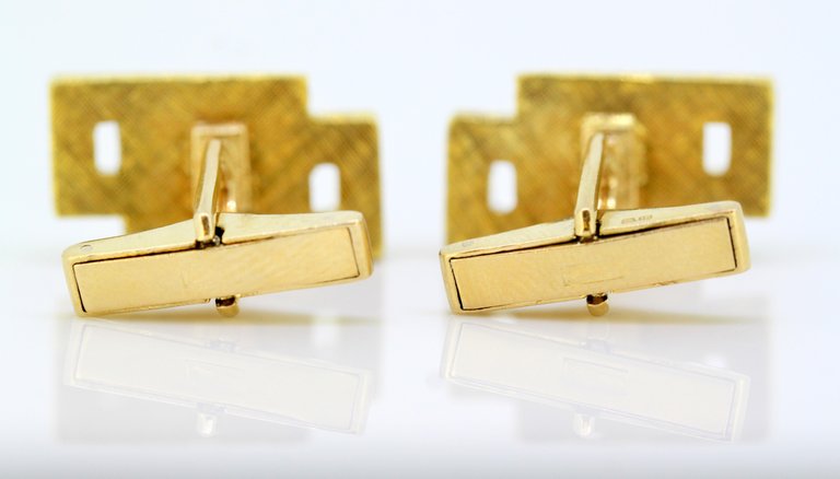 Vintage Kutchinsky Gold Cufflinks