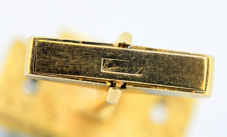 Vintage Kutchinsky Gold Cufflinks