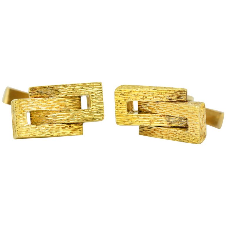 Vintage Kutchinsky Gold Cufflinks