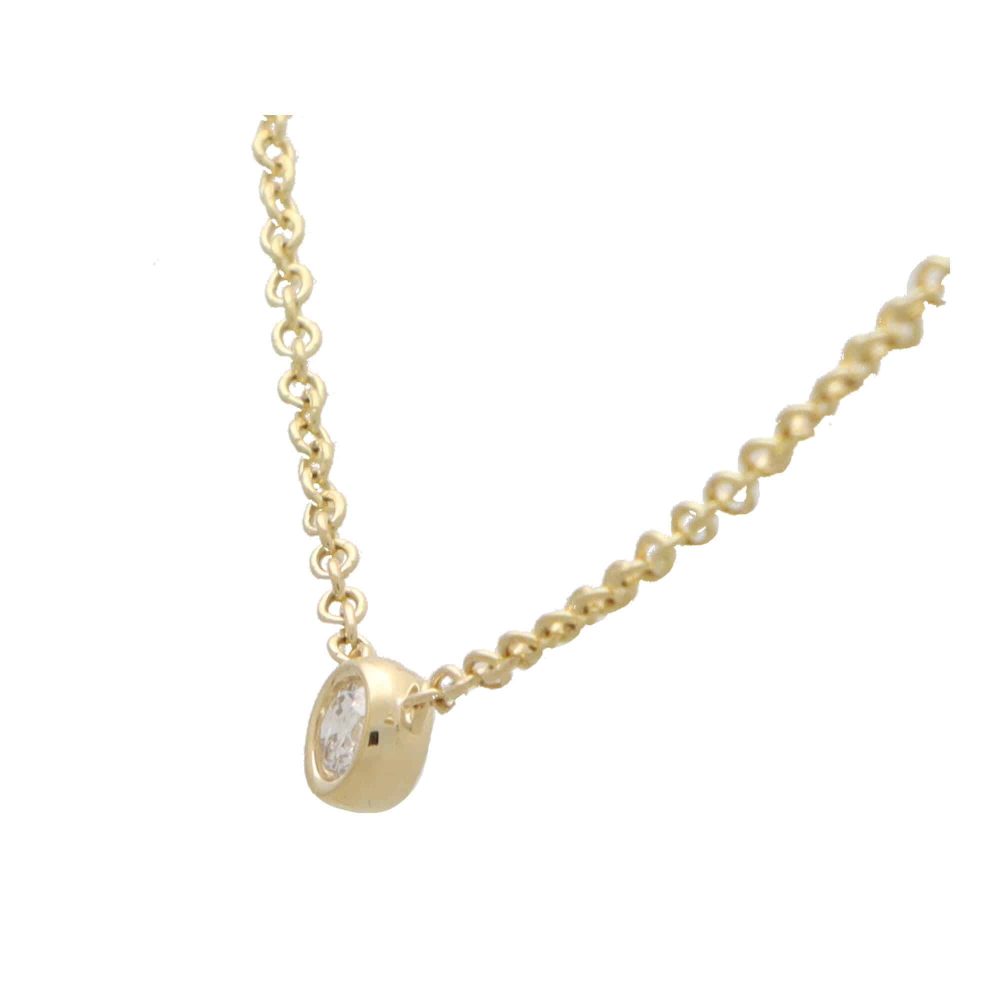 Modern Diamond Set Trace Chain Necklace