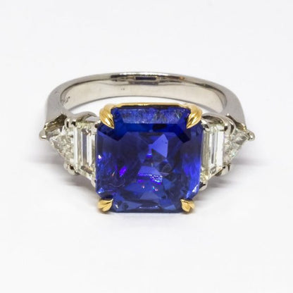 Cartier Sapphire & Diamond Ring
