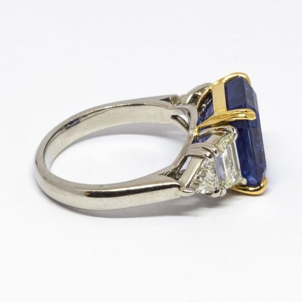 Cartier Sapphire & Diamond Ring