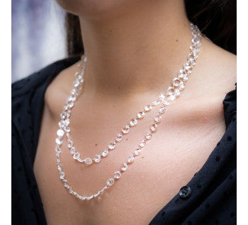 Rose Cut Diamond Necklace