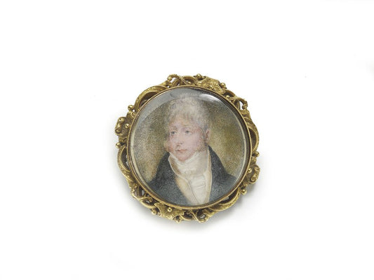 Antique Georgian Locket Miniature