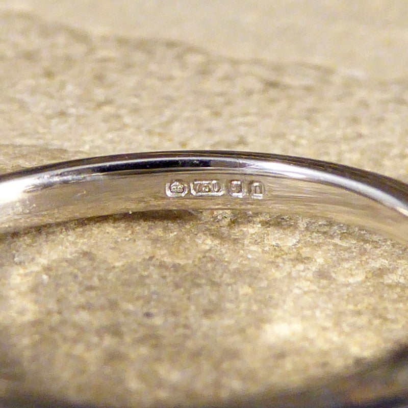 Modern 0.31ct Diamond Set Flower Ring