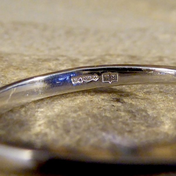 Modern 1.92ct Sapphire and Diamond Three Stone Ring