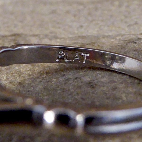 Modern 2.10ct Diamond Daisy Cluster Platinum Ring