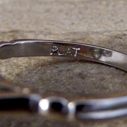 Modern 2.10ct Diamond Daisy Cluster Platinum Ring