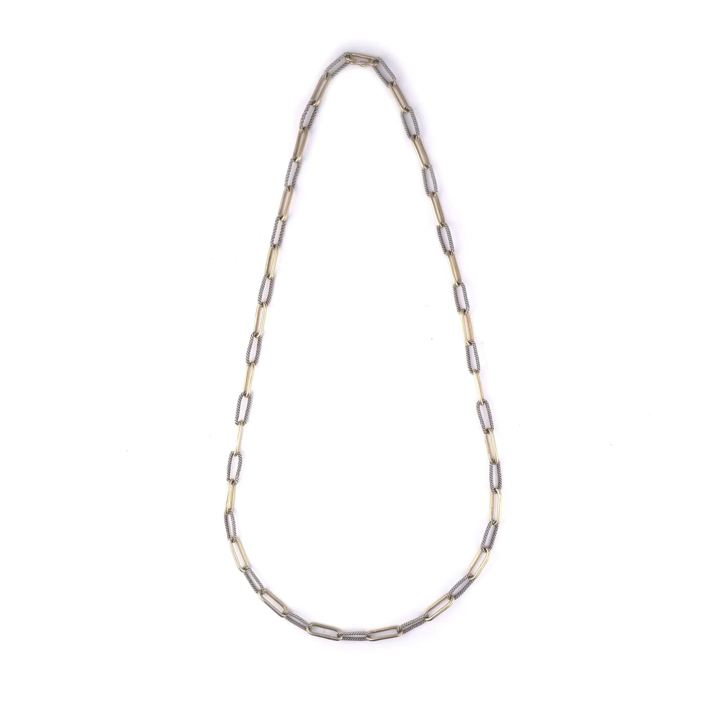 1970's Alan Martin Gard 9 Carat Gold Chain Necklace