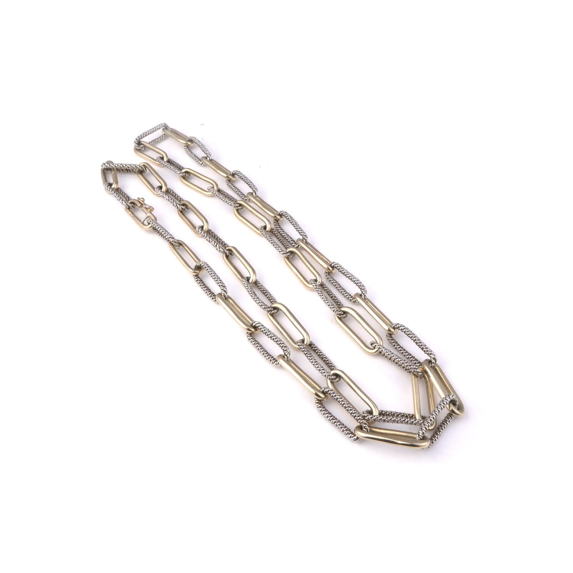 1970's Alan Martin Gard 9 Carat Gold Chain Necklace