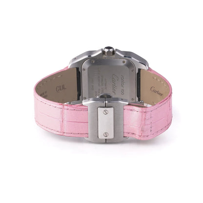 Cartier Santos 100 Mid-Size Automatic Watch Ref. 2878 Full Set 2016