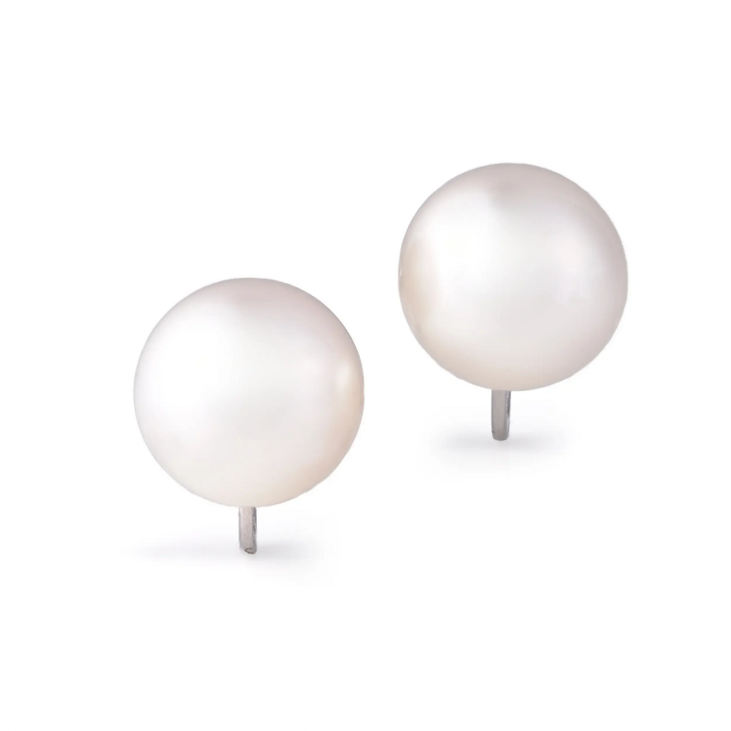 Cartier South Sea Pearl 18 Carat White Gold Earrings