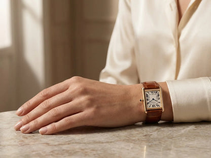Cartier Tank Louis 18 Carat Gold Quartz Watch Ref. 2441 (c. 2000)