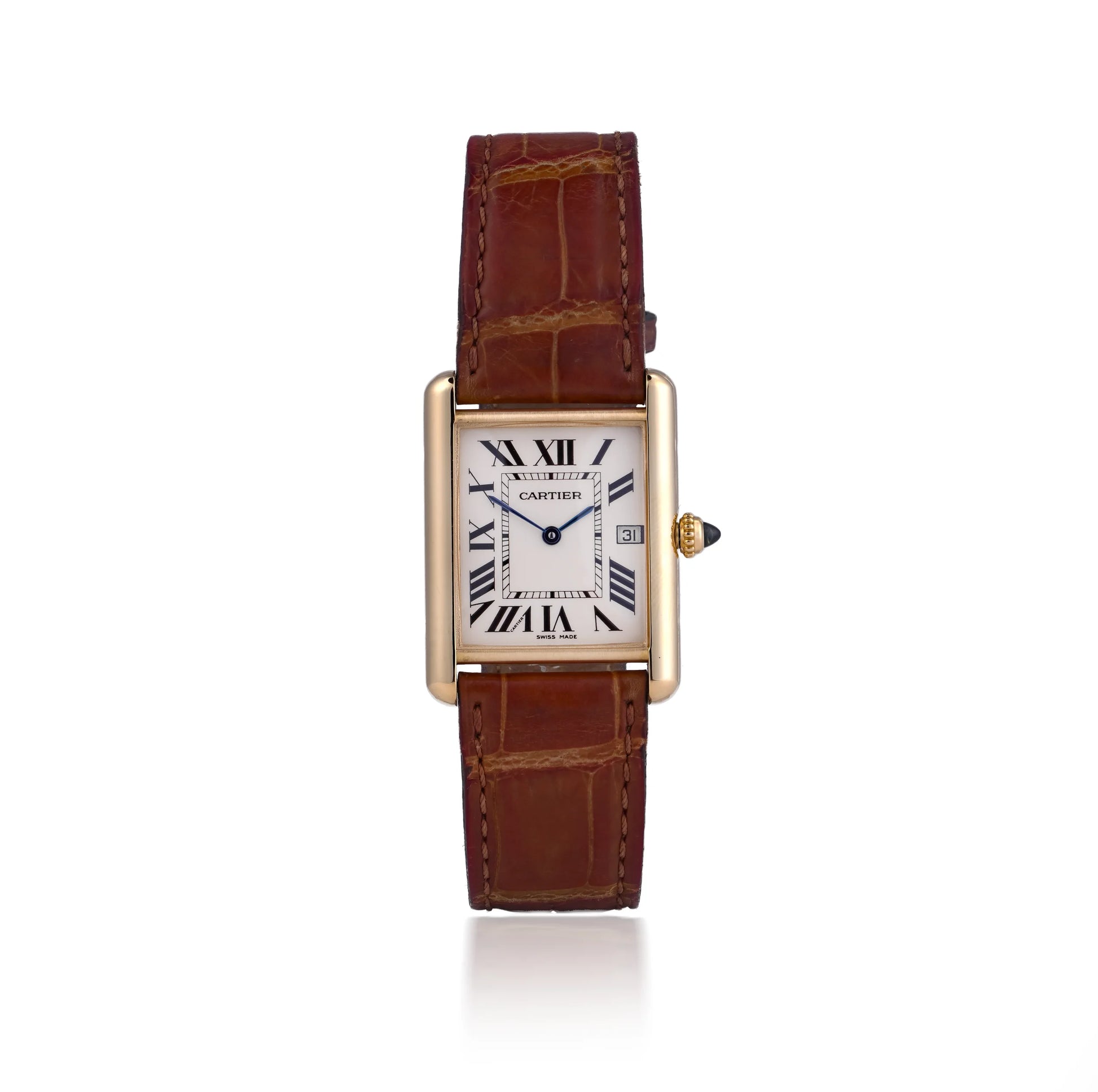 Cartier Tank Louis 18 Carat Gold Quartz Watch Ref. 2441 (c. 2000)