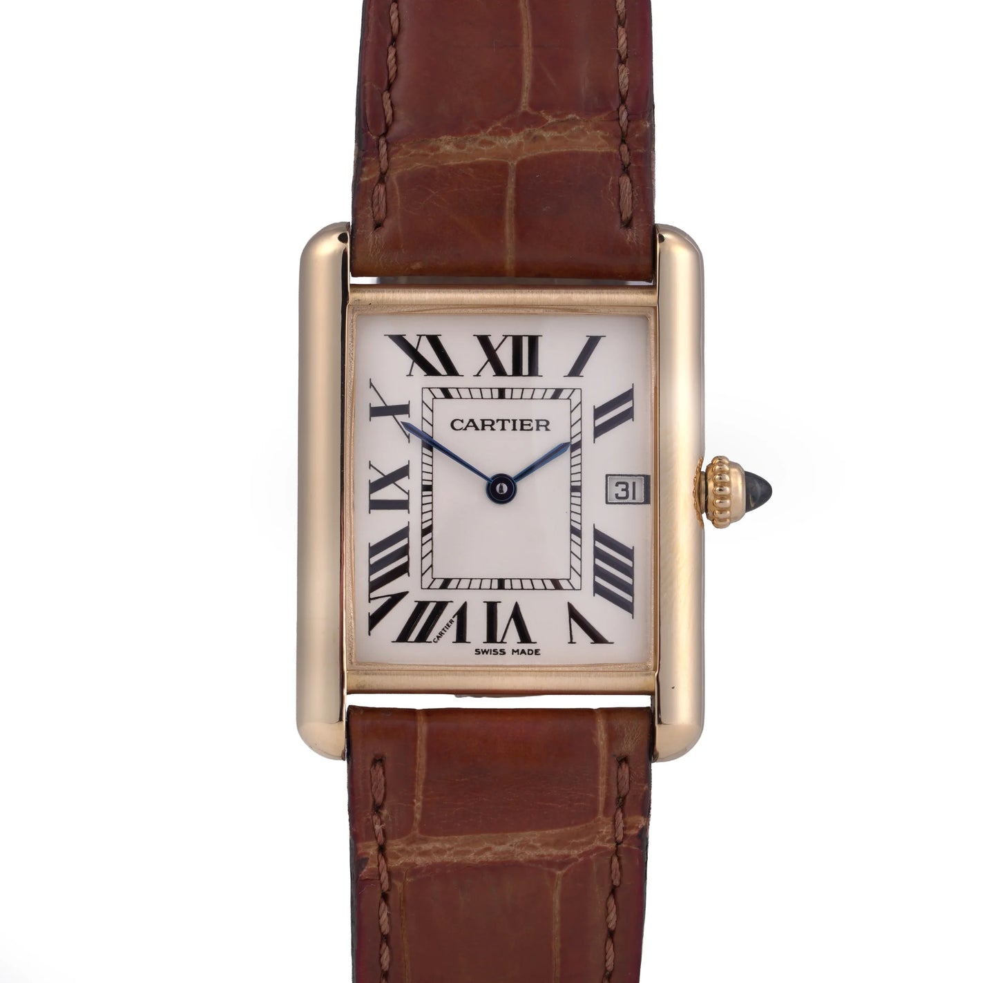 Cartier Tank Louis 18 Carat Gold Quartz Watch Ref. 2441 (c. 2000)