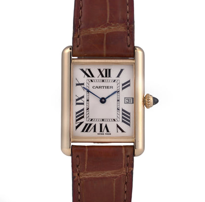 Cartier Tank Louis 18 Carat Gold Quartz Watch Ref. 2441 (c. 2000)