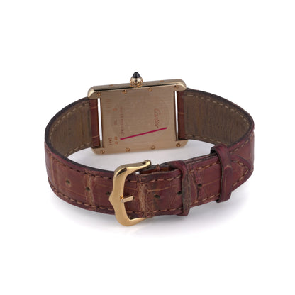 Cartier Tank Louis 18 Carat Gold Quartz Watch Ref. 2441 (c. 2000)
