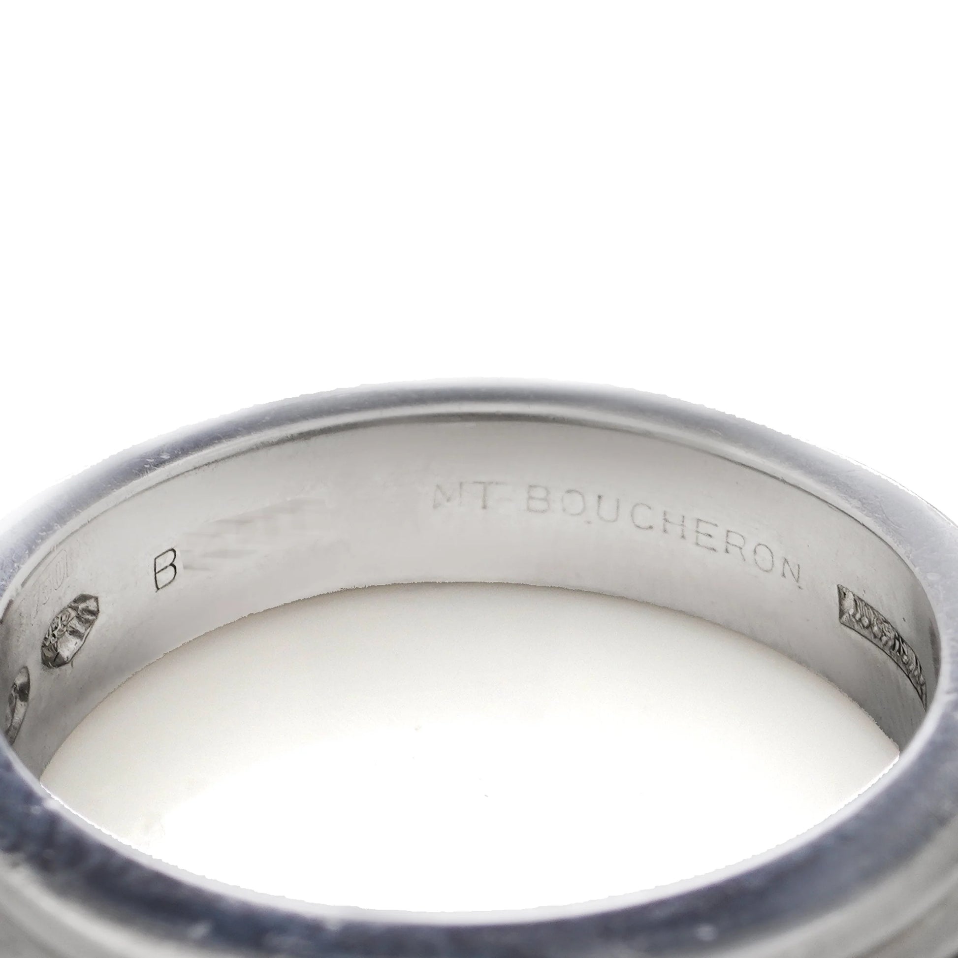 Boucheron Fancy Yellow Diamond and White Diamond Band Ring