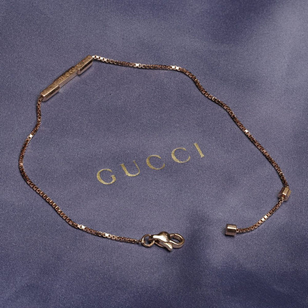 Gucci Link to Love Bracelet in 18ct Rose Gold with 'Gucci' Bar