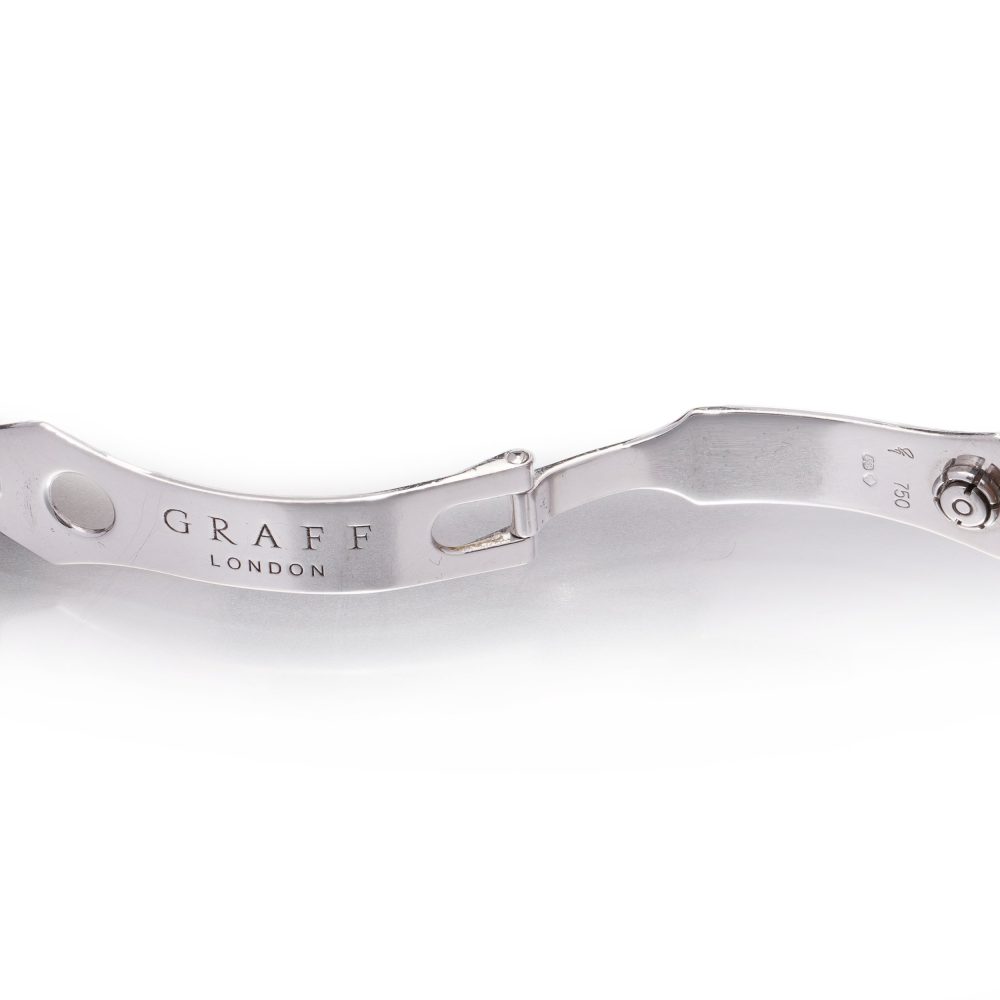 Graff GXXVI Quartz Watch in 18K White Gold, 35mm, 2015