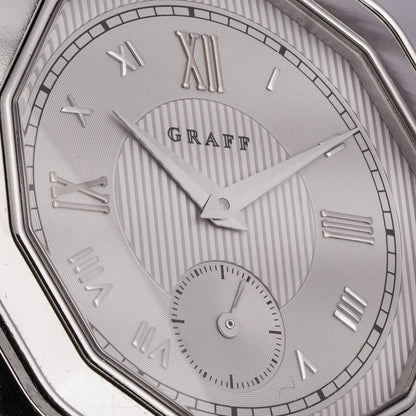 Graff GXXVI Quartz Watch in 18K White Gold, 35mm, 2015
