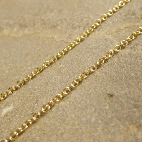 Multi Gem Set Drop Pendant