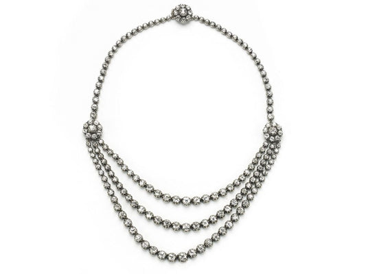 Antique Victorian Diamond Necklace