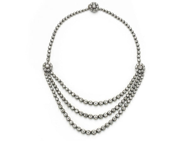 Antique Victorian Diamond Necklace