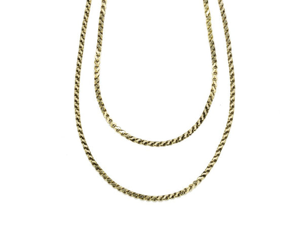 Vintage Long Gold Chain