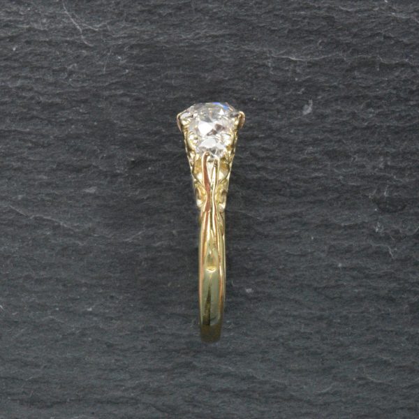 Antique Victorian 2.00ct Five Stone Diamond Ring, 18ct Gold