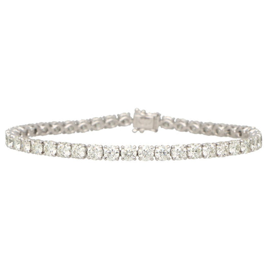 10.69ct Diamond Line Bracelet