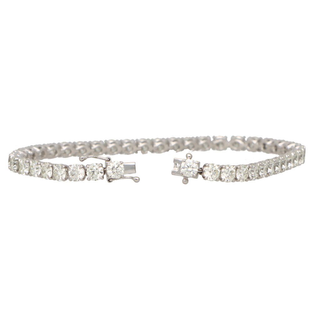 10.69ct Diamond Line Bracelet