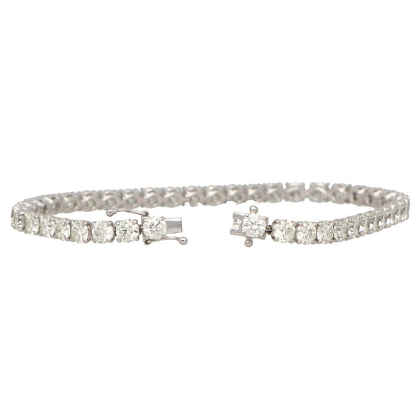 10.69ct Diamond Line Bracelet