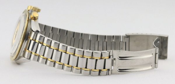 Gents Omega Speedmaster Steel and Gold Automatic Chronograph Wristwatch