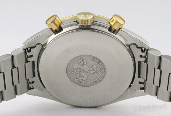 Gents Omega Speedmaster Steel and Gold Automatic Chronograph Wristwatch