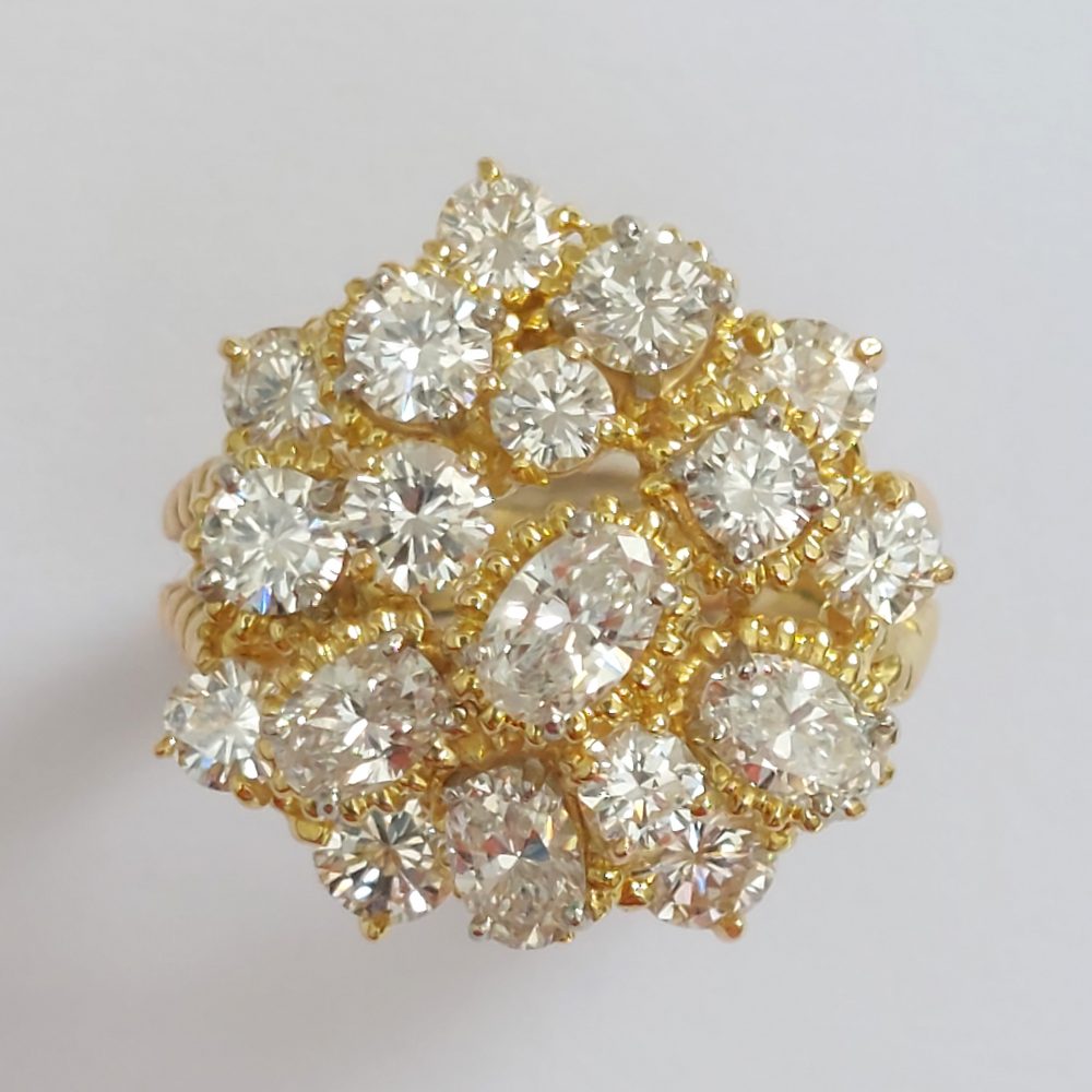 Oscar Heyman Vintage Diamond Dress Ring